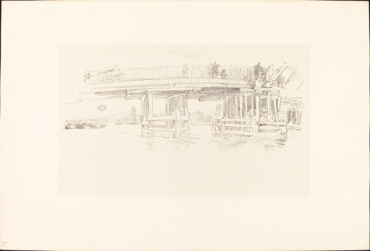 Stary most Battersea autorstwa James Abbott McNeill Whistler