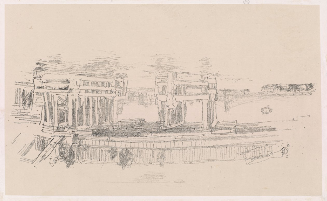 Stary most Battersea autorstwa James Abbott McNeill Whistler