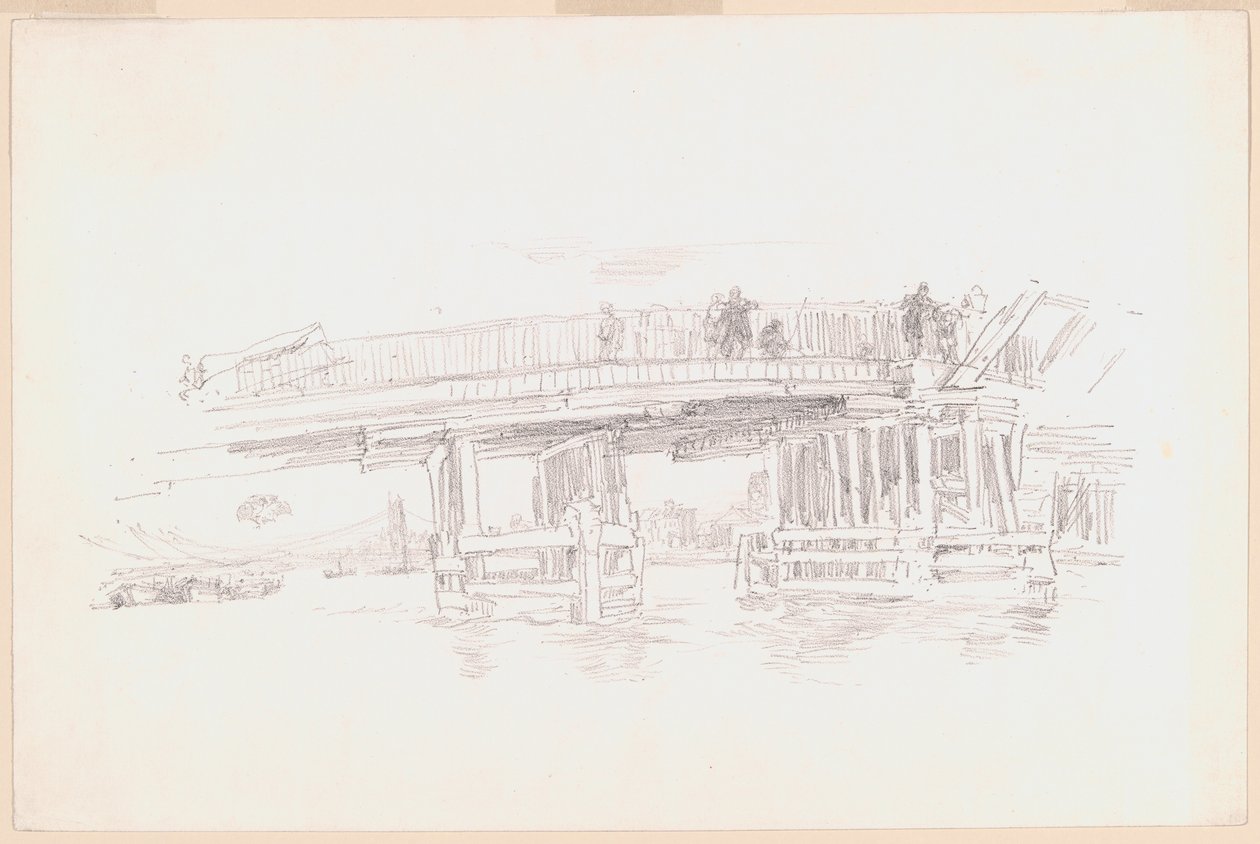 Stary most Battersea autorstwa James Abbott McNeill Whistler