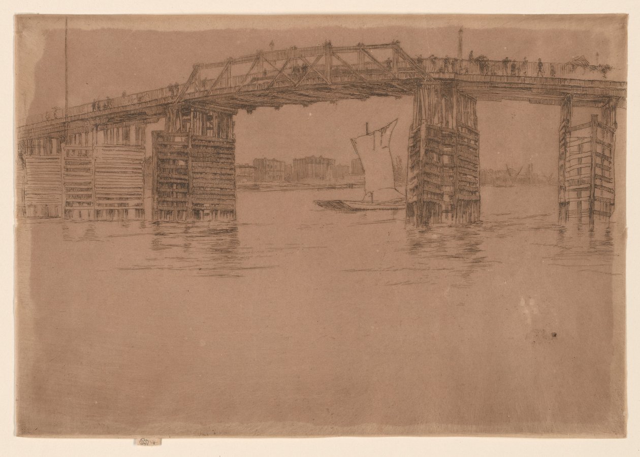 Stary most Battersea autorstwa James Abbott McNeill Whistler