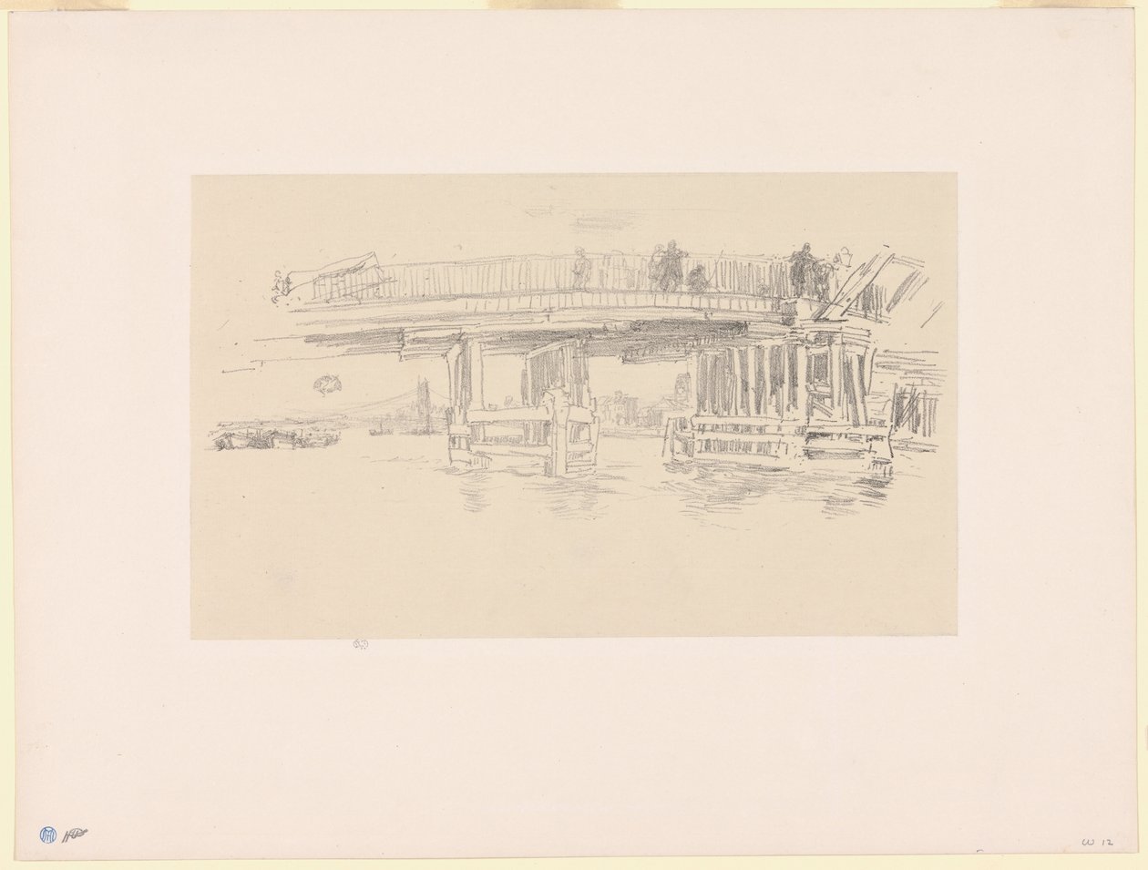 Stary most Battersea autorstwa James Abbott McNeill Whistler