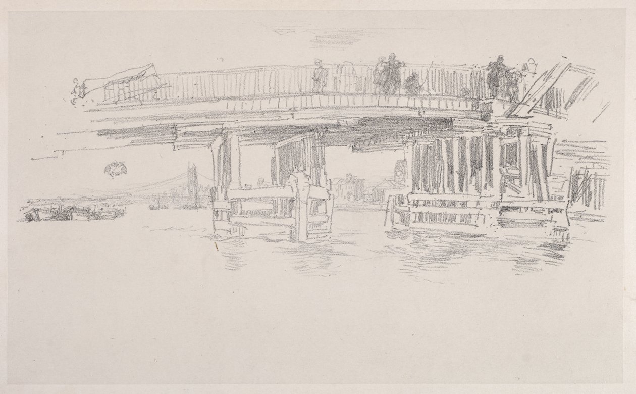 Stary most w Battersea autorstwa James McNeill Whistler