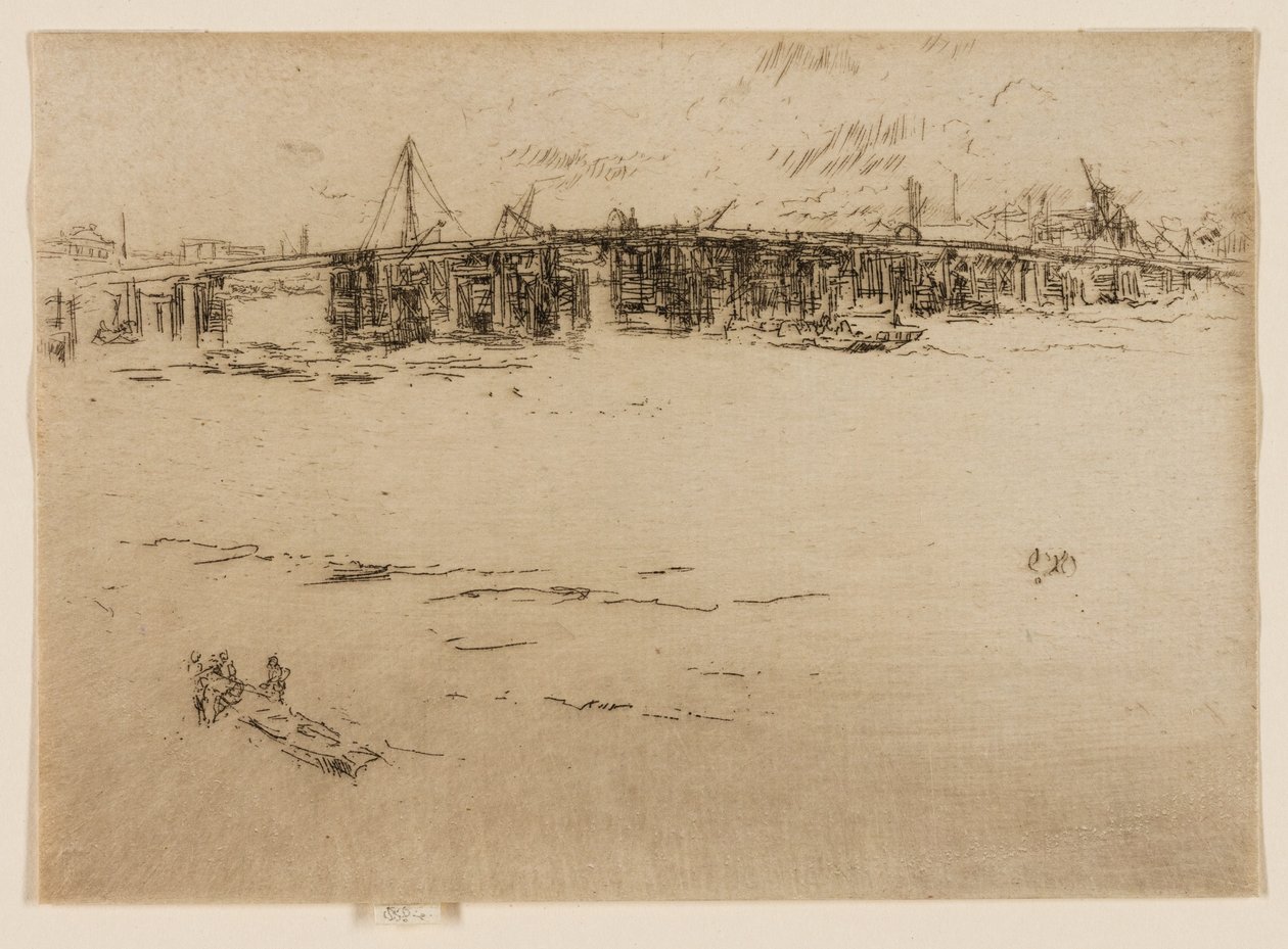Stary Most Battersea, nr 2 autorstwa James Abbott McNeill Whistler