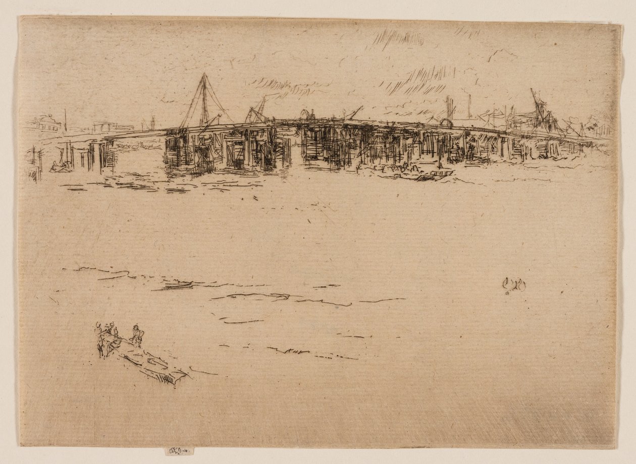 Stary Most Battersea, nr 2 autorstwa James Abbott McNeill Whistler
