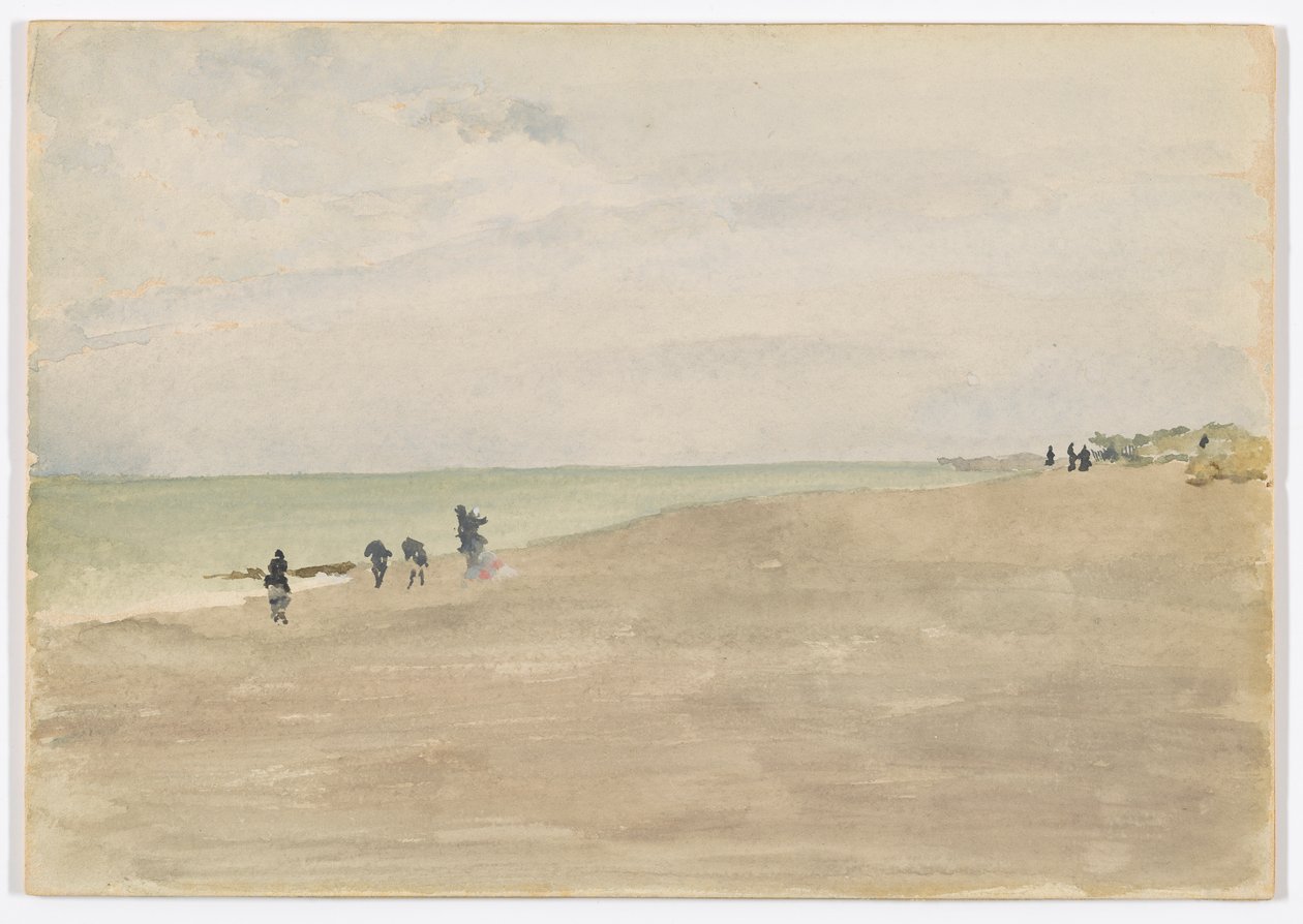 Opalowa plaża autorstwa James Abbott McNeill Whistler