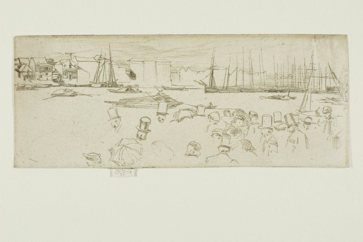 Penny Pasażerowie, Limehouse autorstwa James Abbott McNeill Whistler