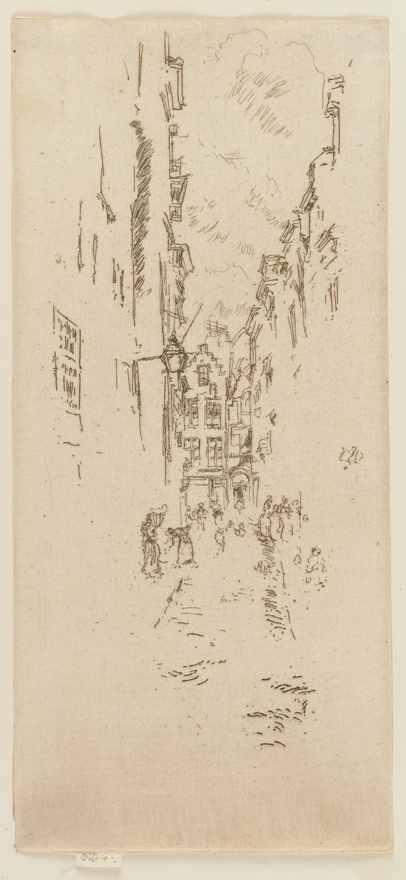 Ulica Małych Rzeźników autorstwa James Abbott McNeill Whistler
