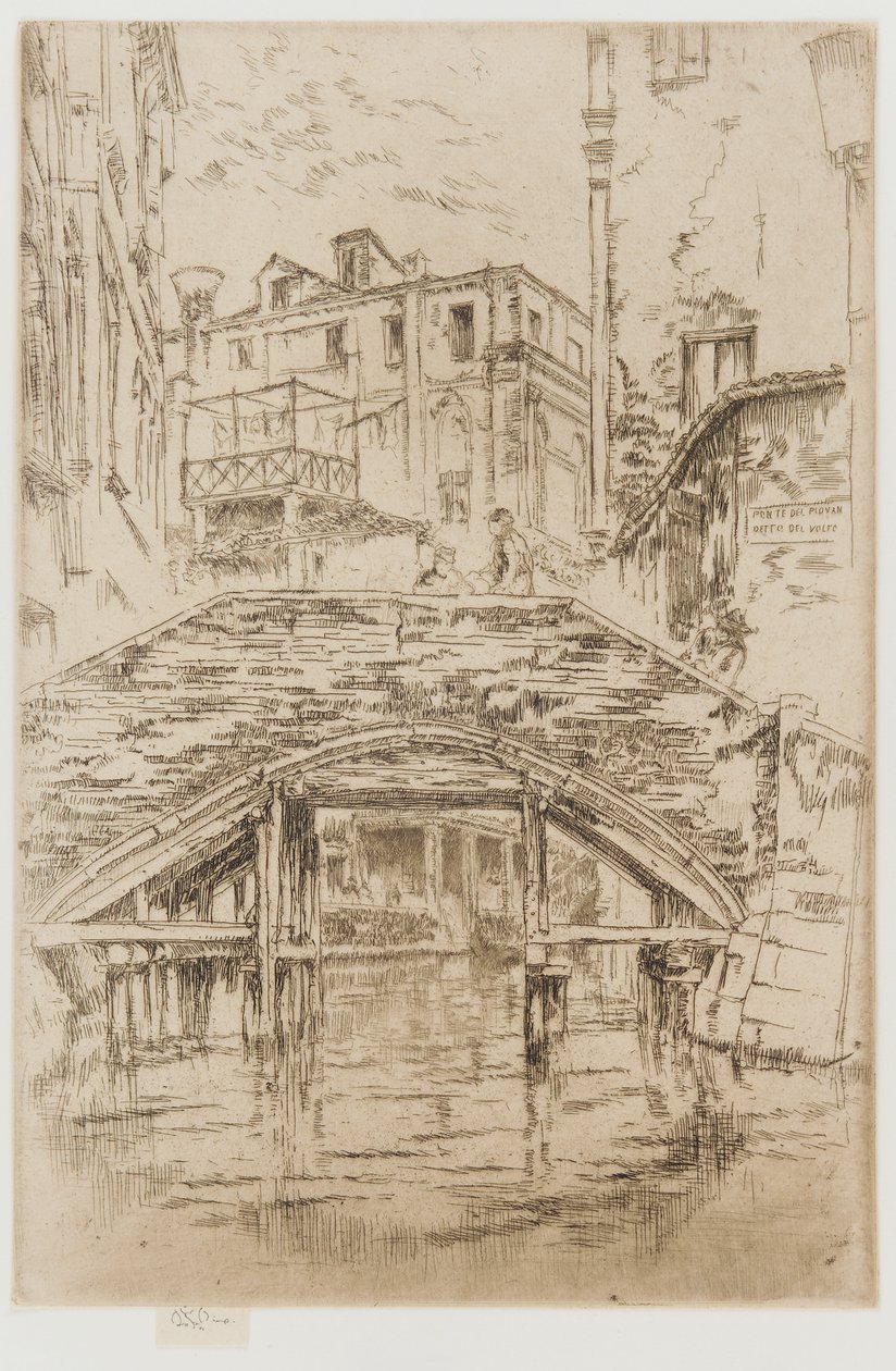 Most w Piovan autorstwa James Abbott McNeill Whistler