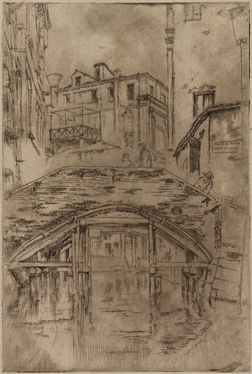 Most w Piovan autorstwa James Abbott McNeill Whistler