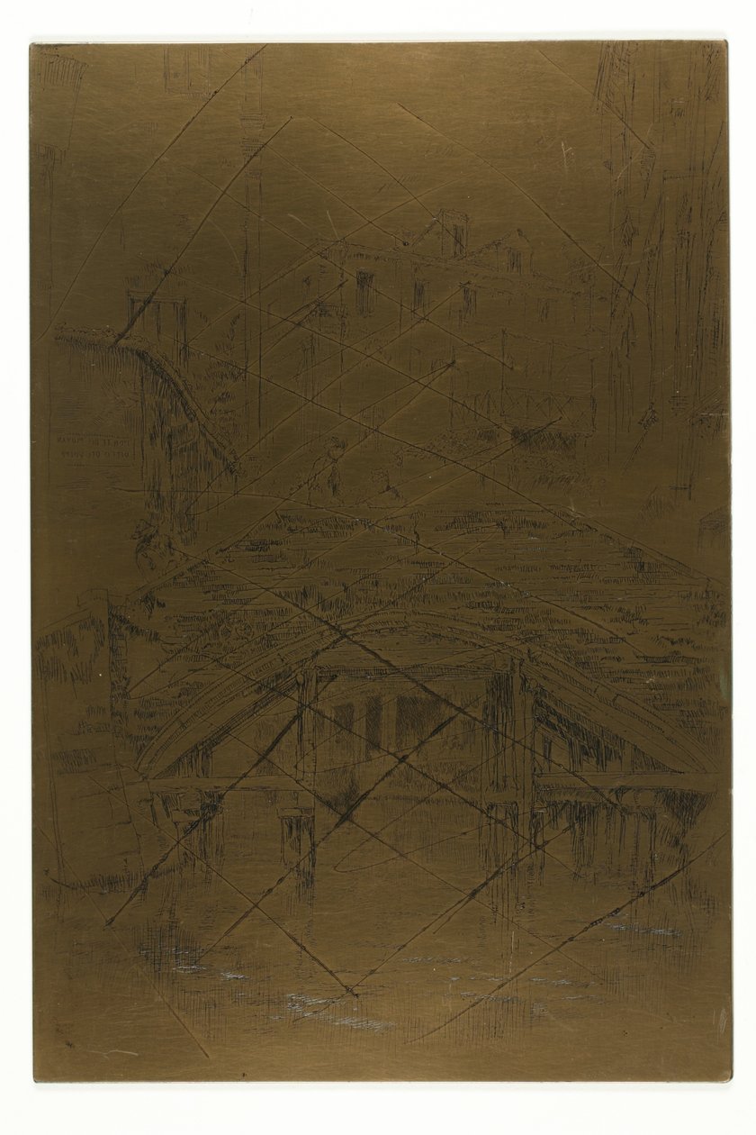 Most w Piovan autorstwa James Abbott McNeill Whistler