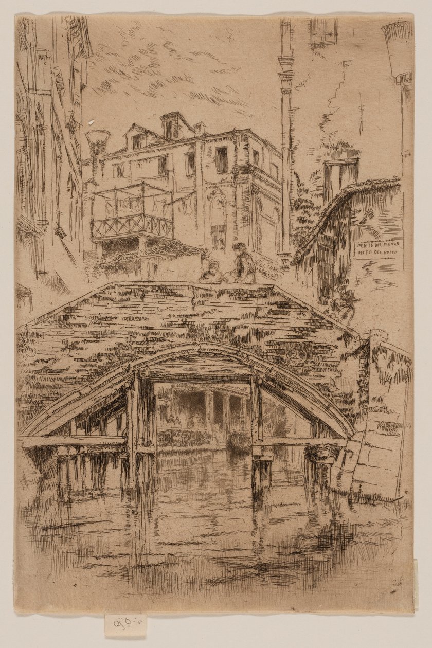Most w Piovan autorstwa James Abbott McNeill Whistler