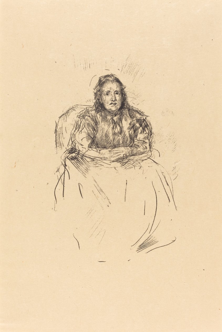 Studium portretowe: Pani Filip autorstwa James Abbott McNeill Whistler