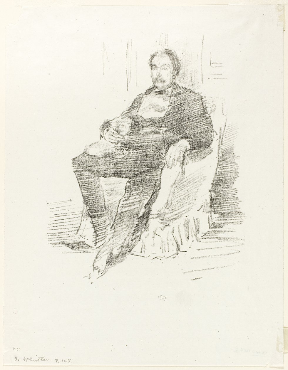Portret dr Whistlera, nr 2 autorstwa James Abbott McNeill Whistler