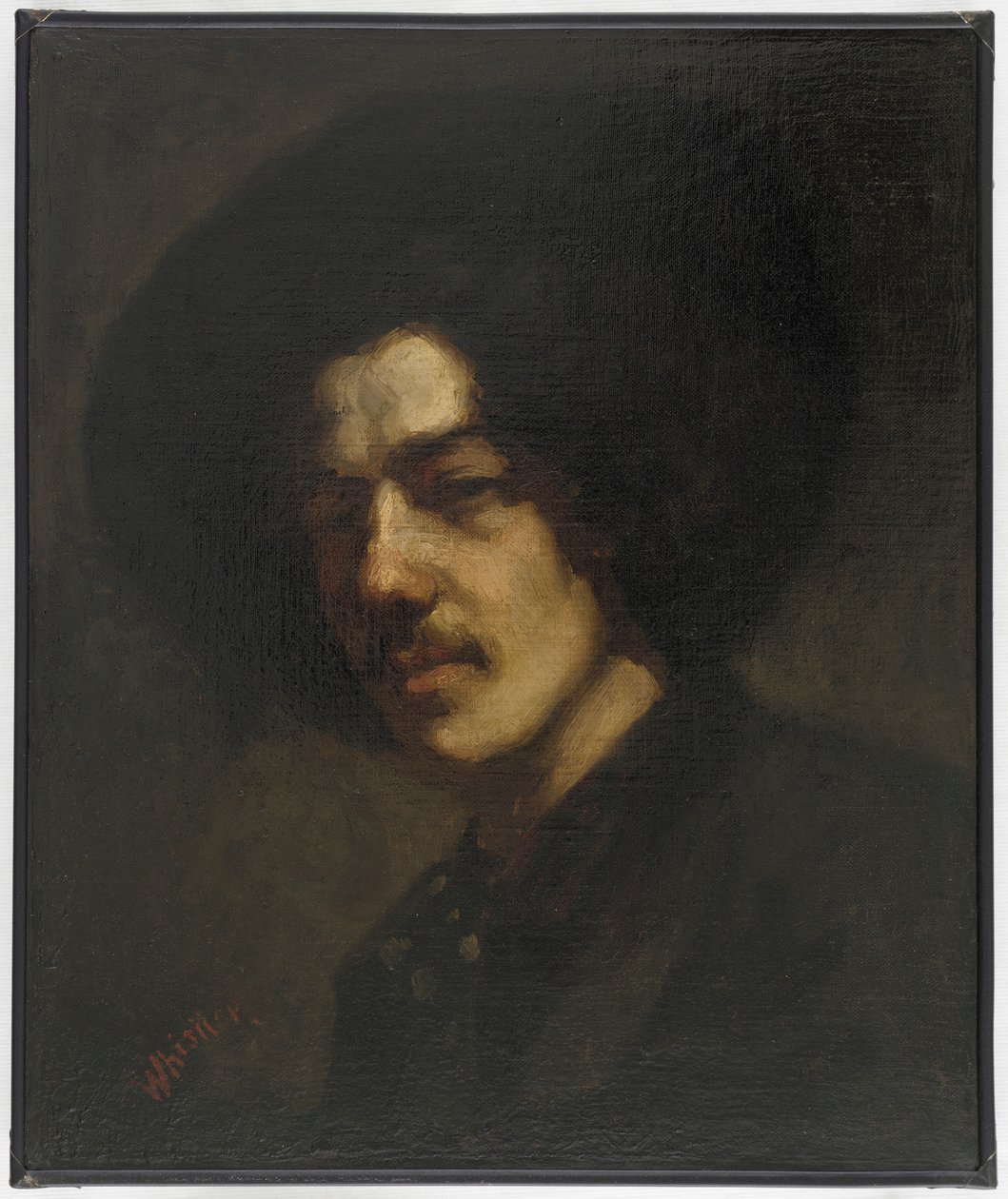 Portret Whistlera w kapeluszu autorstwa James Abbott McNeill Whistler