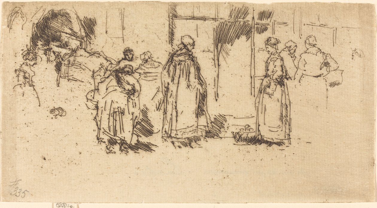 Targ drobiu, Loches autorstwa James Abbott McNeill Whistler