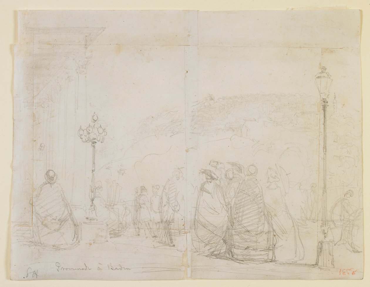 Spacer po Badenii autorstwa James Abbott McNeill Whistler
