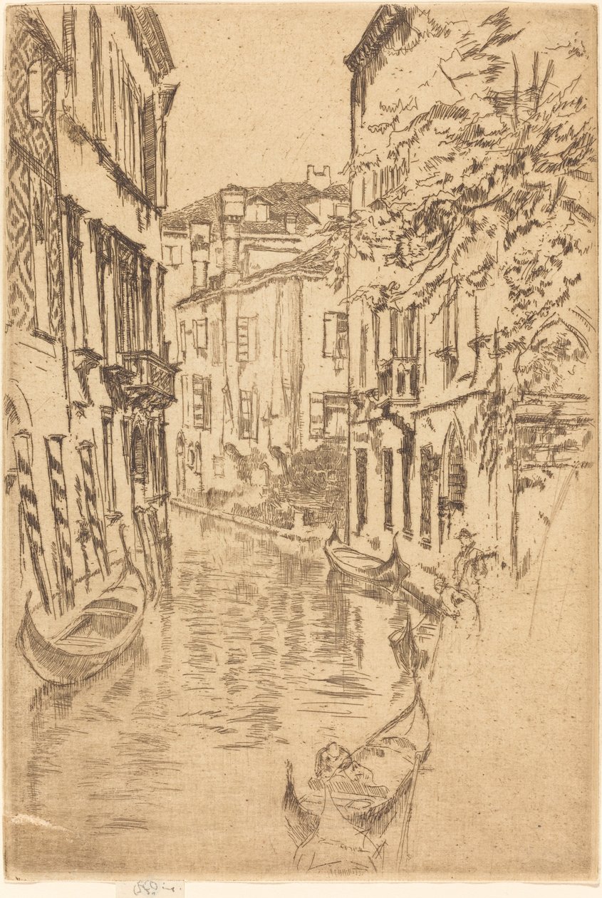 Cichy Kanał autorstwa James Abbott McNeill Whistler