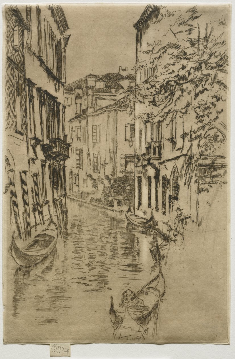 Cichy kanał autorstwa James McNeill Whistler
