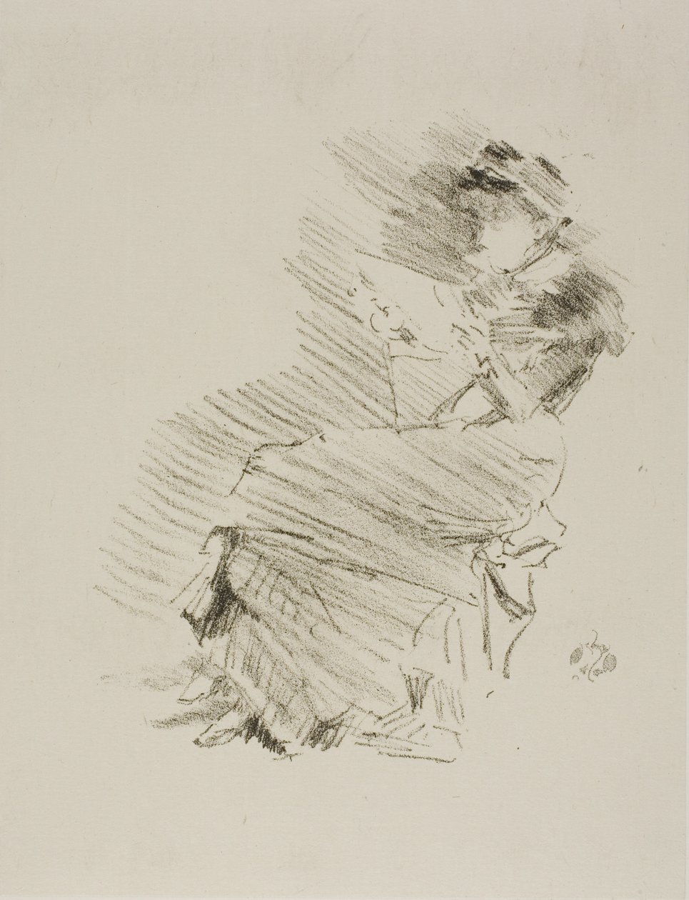 Czytanie autorstwa James Abbott McNeill Whistler