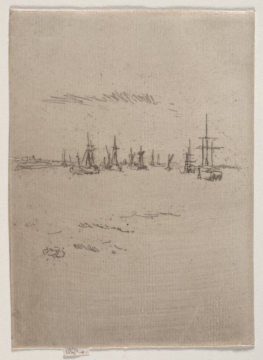 Powrót do Tilbury autorstwa James McNeill Whistler