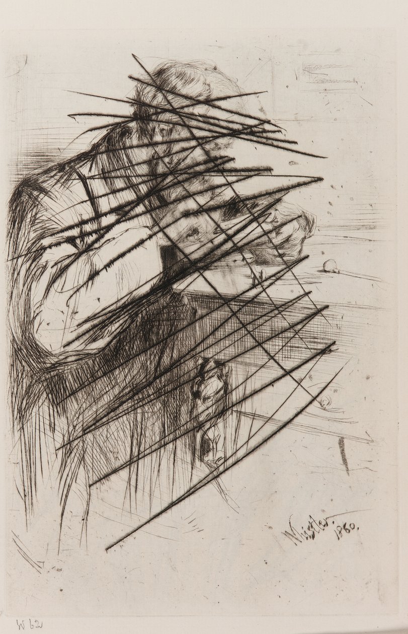 Riault (Drewniarz) autorstwa James Abbott McNeill Whistler