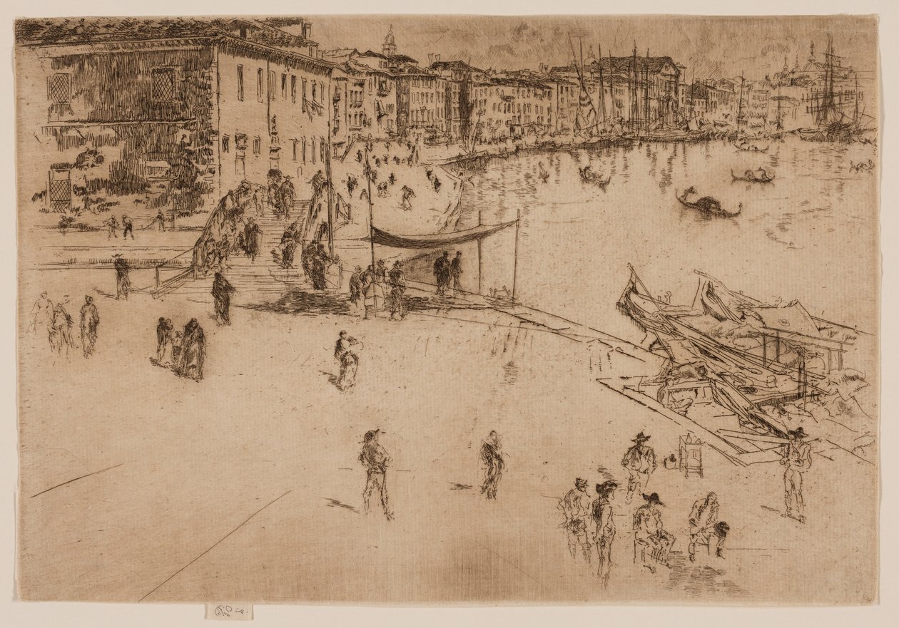 Riva, nr 2 autorstwa James Abbott McNeill Whistler