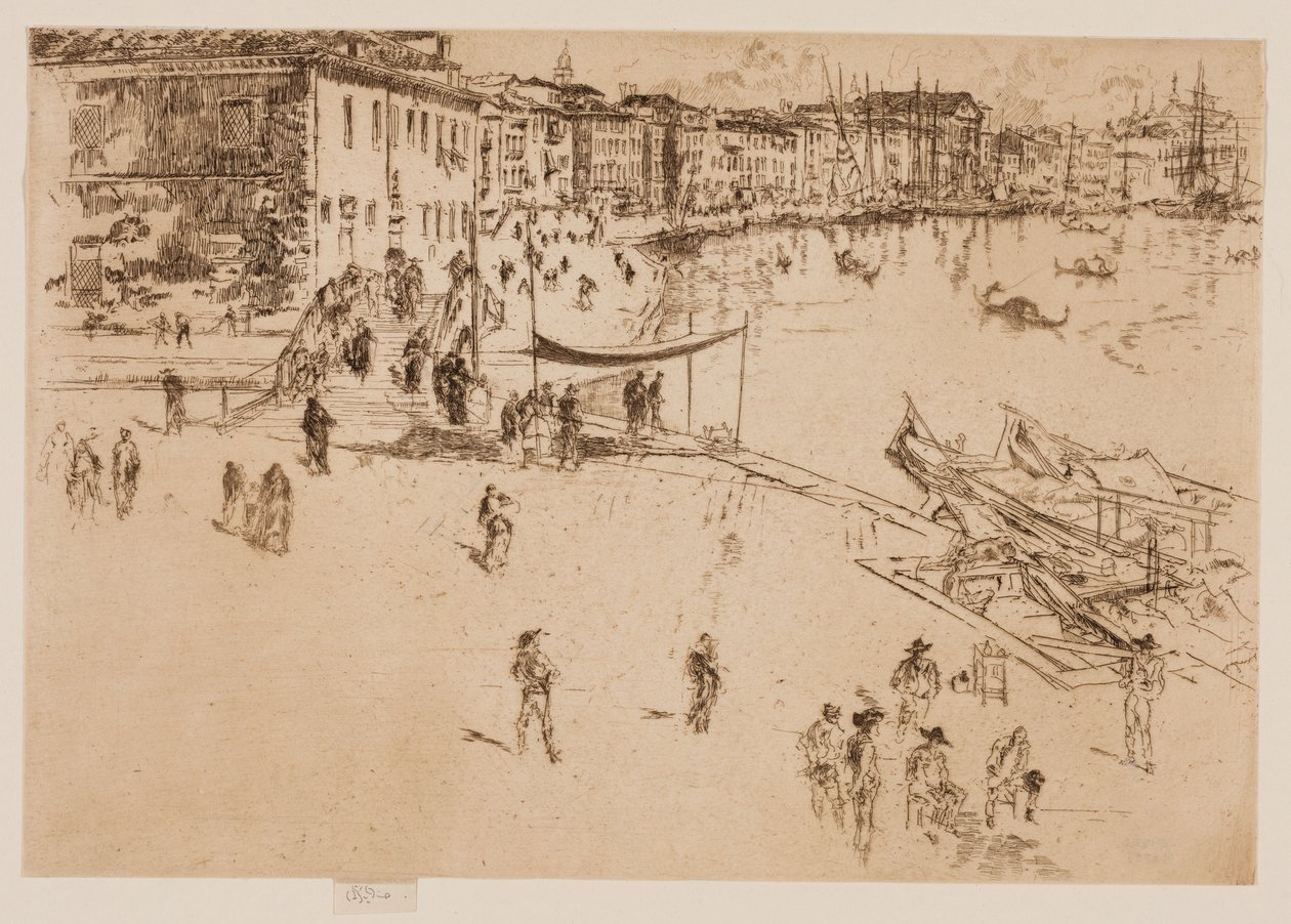 Riva, nr 2 autorstwa James Abbott McNeill Whistler