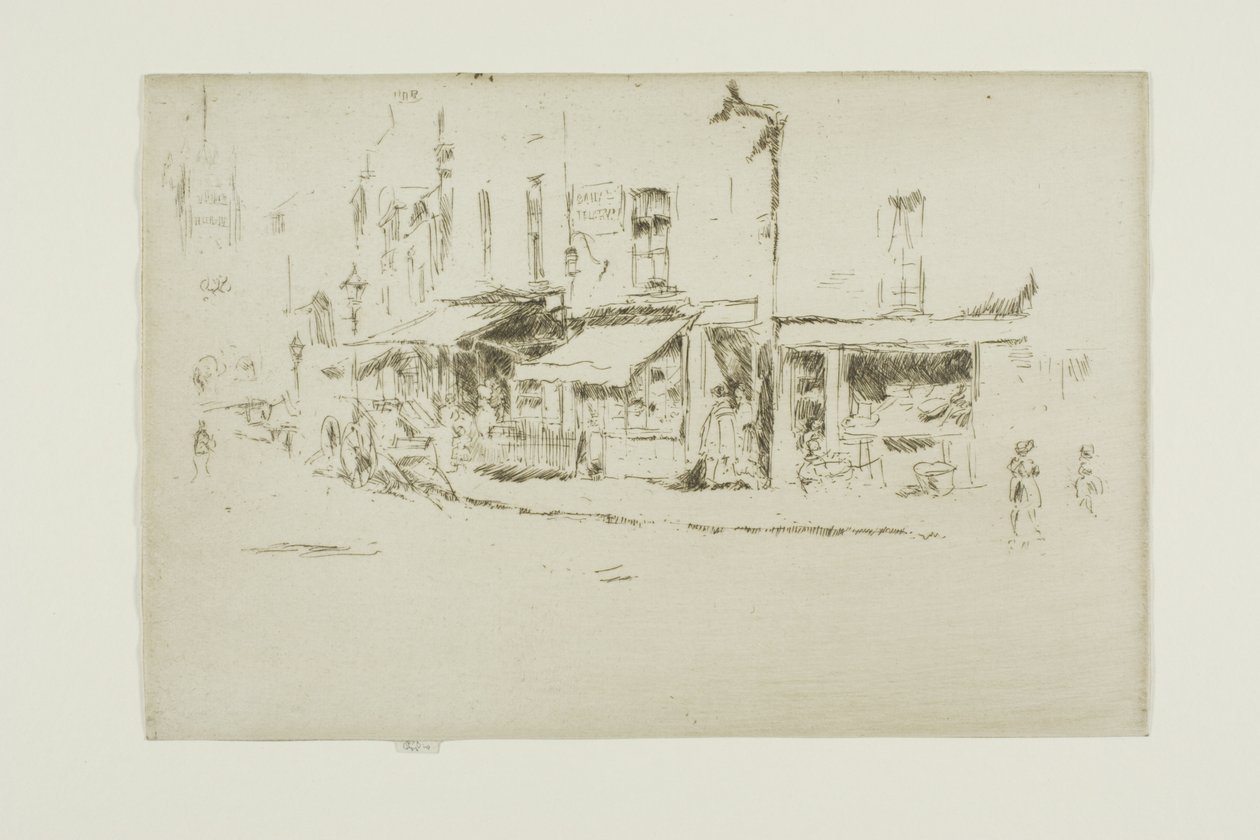 Rochester Row, Westminster autorstwa James Abbott McNeill Whistler