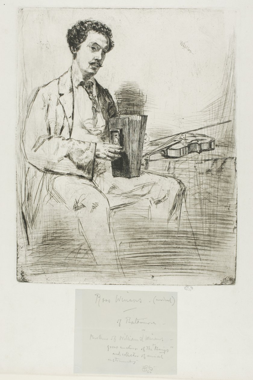 Ross Winans autorstwa James Abbott McNeill Whistler