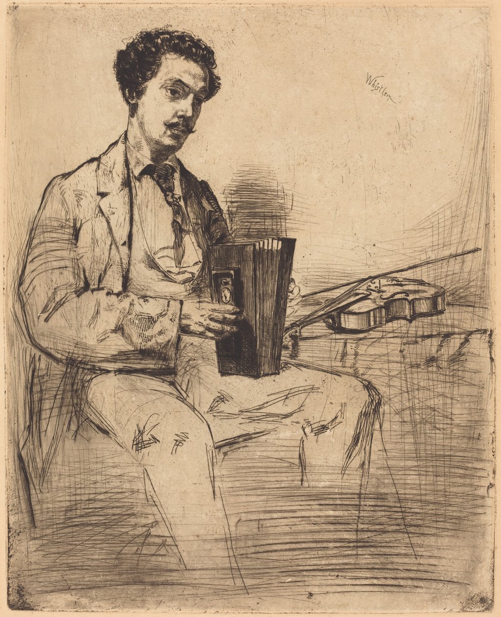 Ross Winans autorstwa James McNeill Whistler