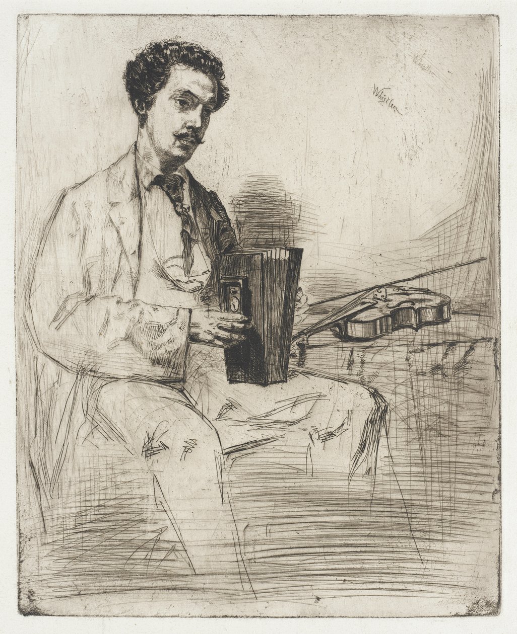 Ross Winans autorstwa James McNeill Whistler