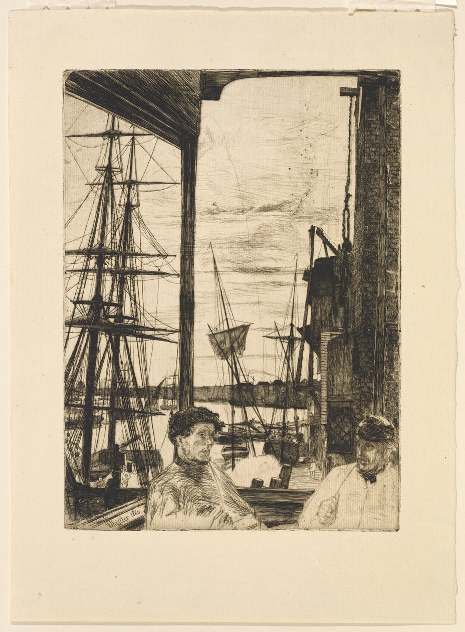 Rotherhithe autorstwa James Abbott McNeill Whistler