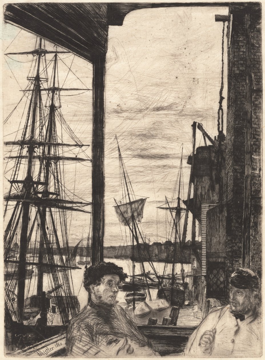 Rotherhithe autorstwa James Abbott McNeill Whistler
