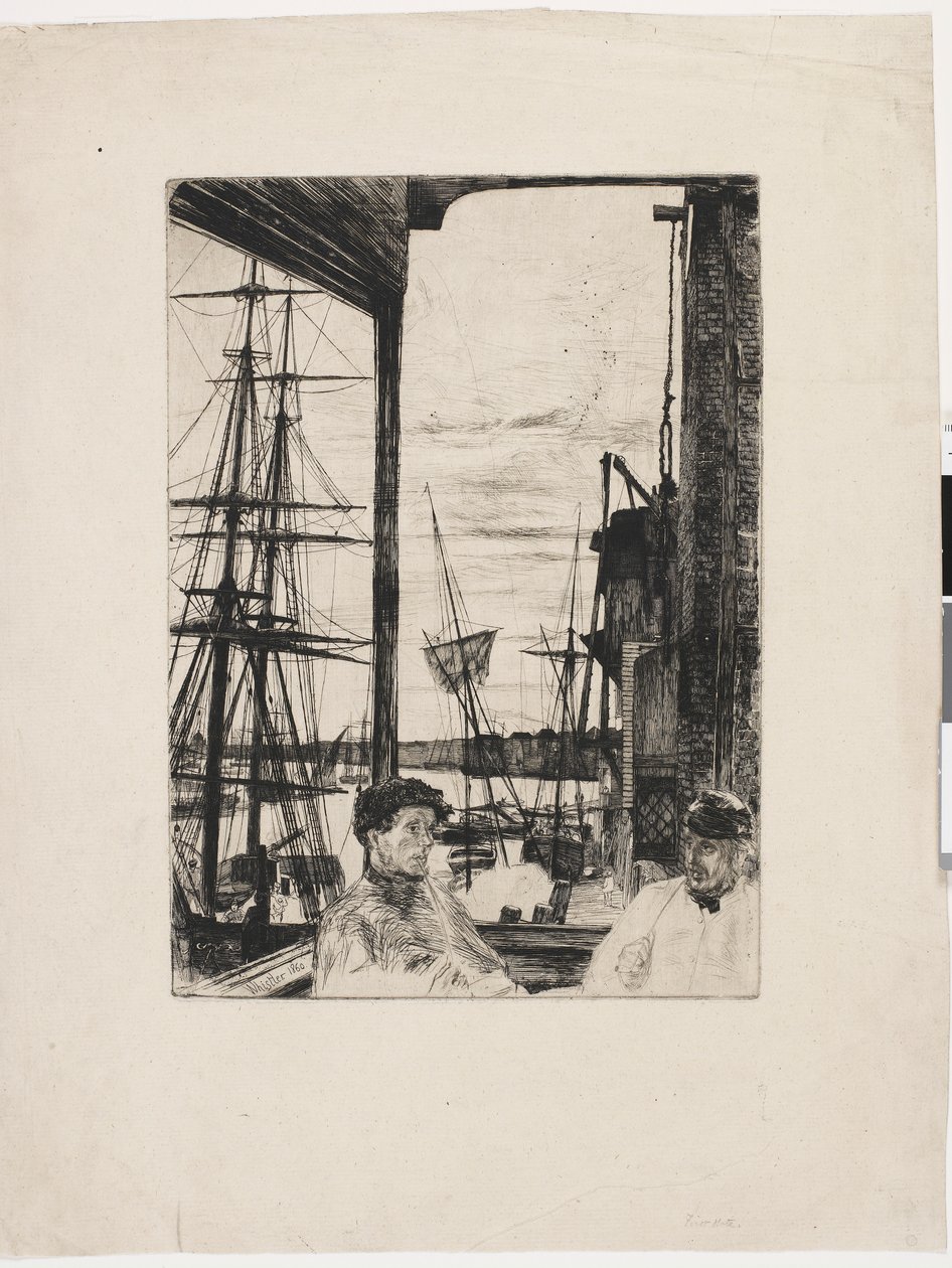 Rotherhithe autorstwa James Abbott McNeill Whistler