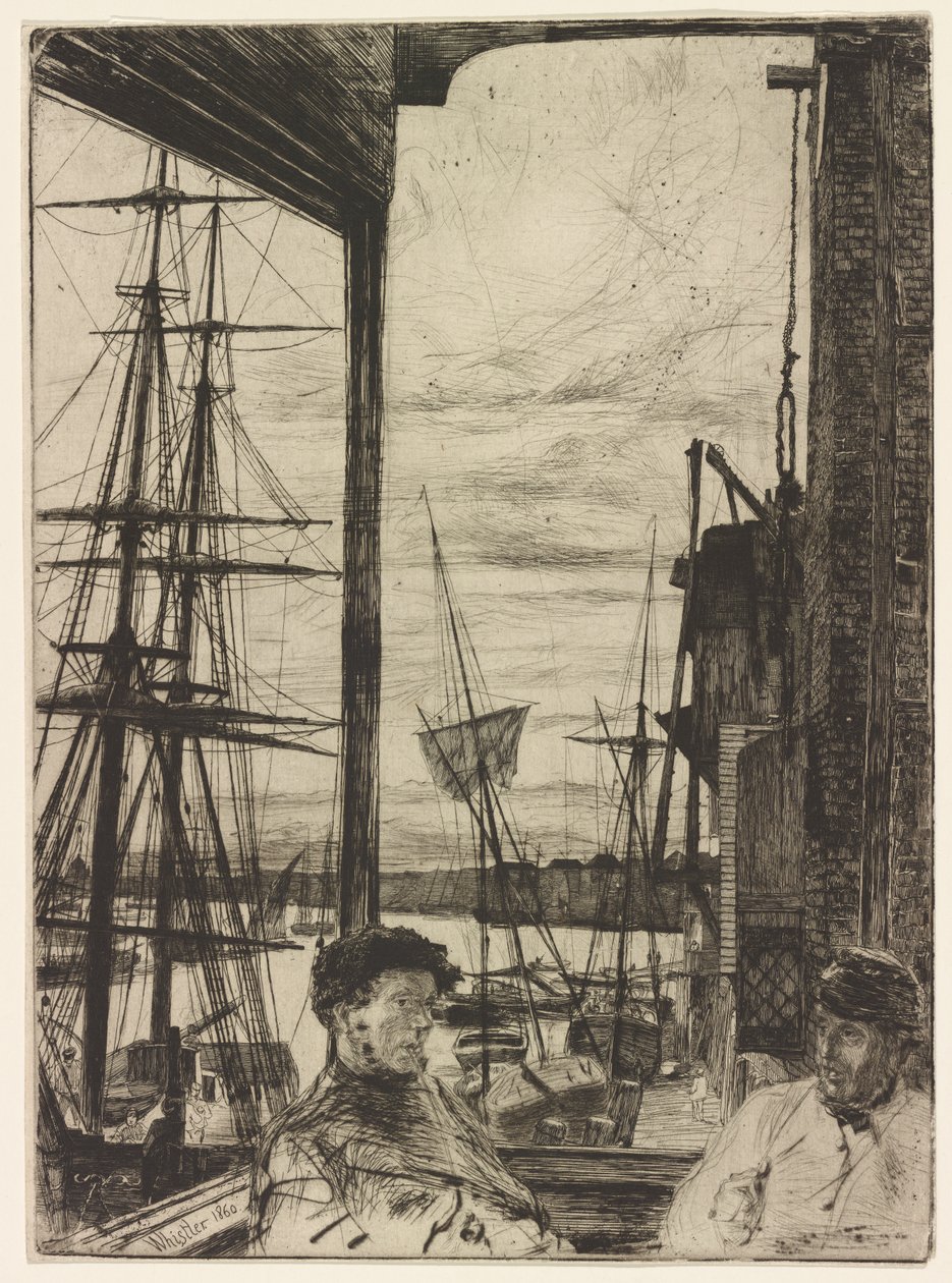 Rotherhithe autorstwa James Abbott McNeill Whistler