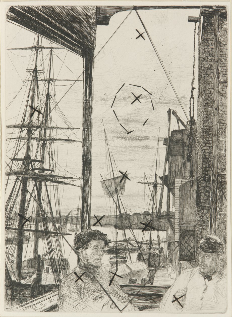 Rotherhithe autorstwa James Abbott McNeill Whistler