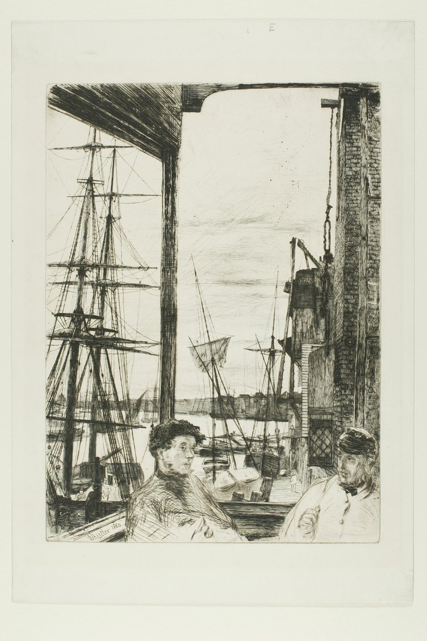Rotherhithe autorstwa James Abbott McNeill Whistler
