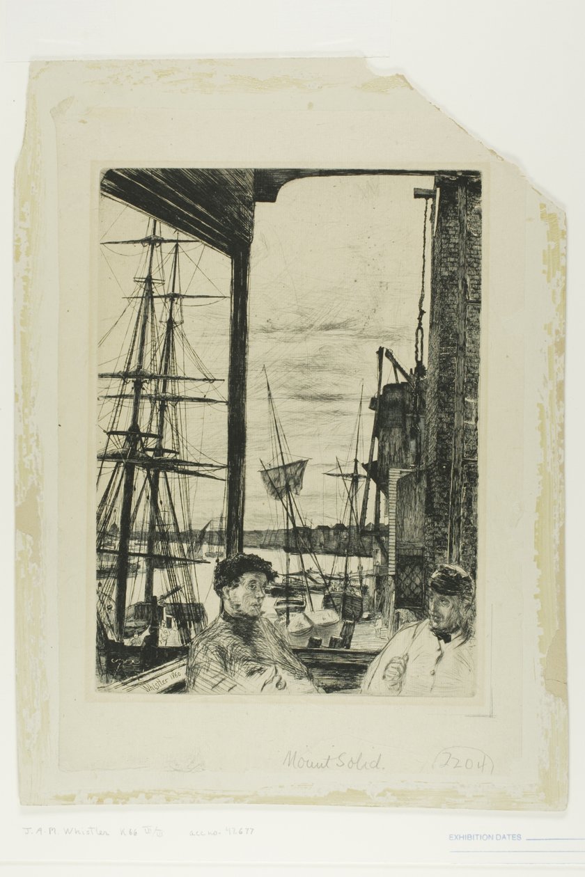Rotherhithe autorstwa James Abbott McNeill Whistler