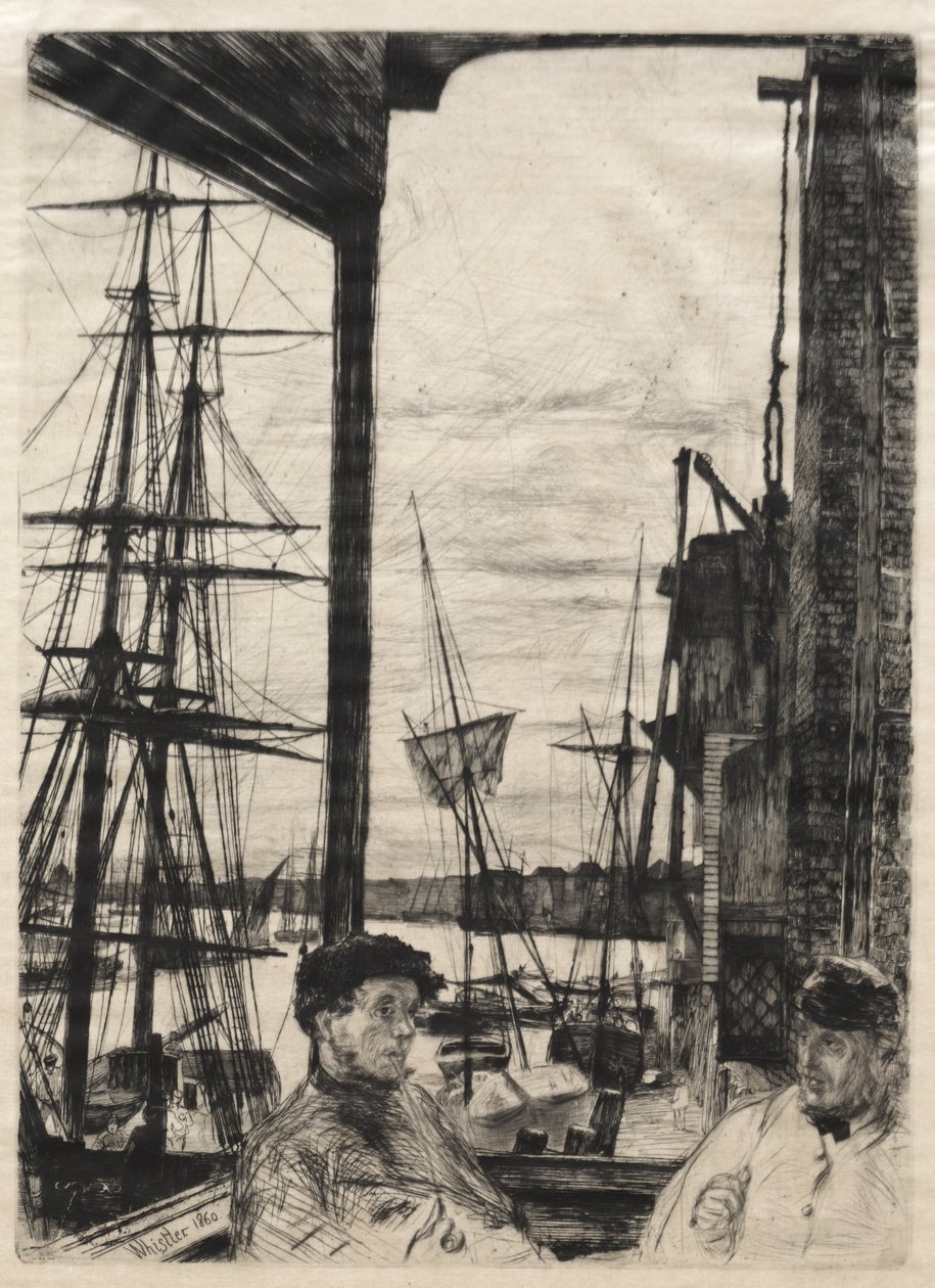 Rotherhithe autorstwa James McNeill Whistler
