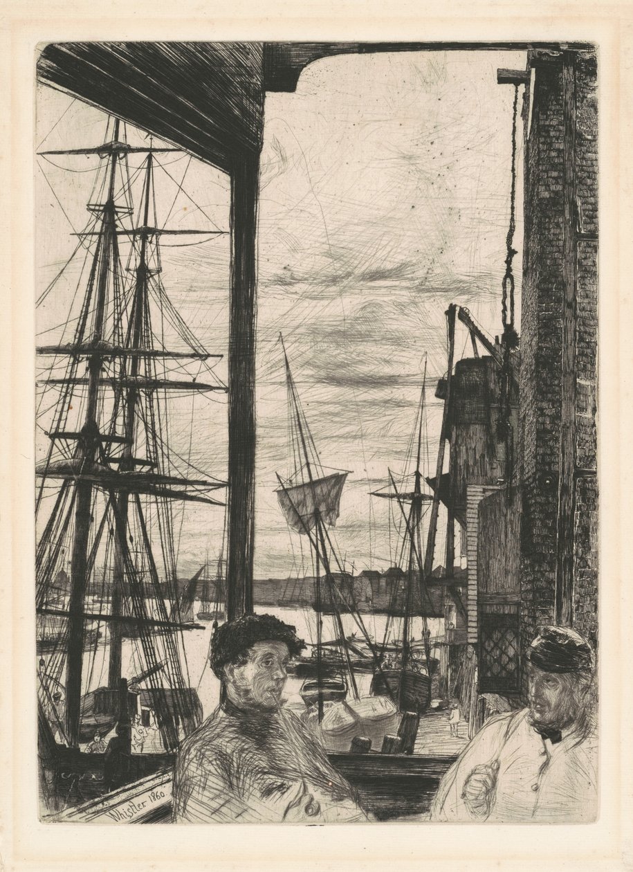 Rotherhithe autorstwa James McNeill Whistler