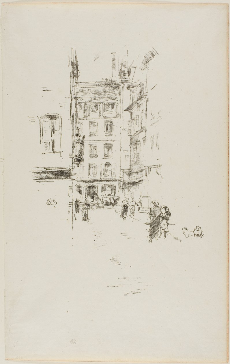 Rue Fürstenburg autorstwa James Abbott McNeill Whistler