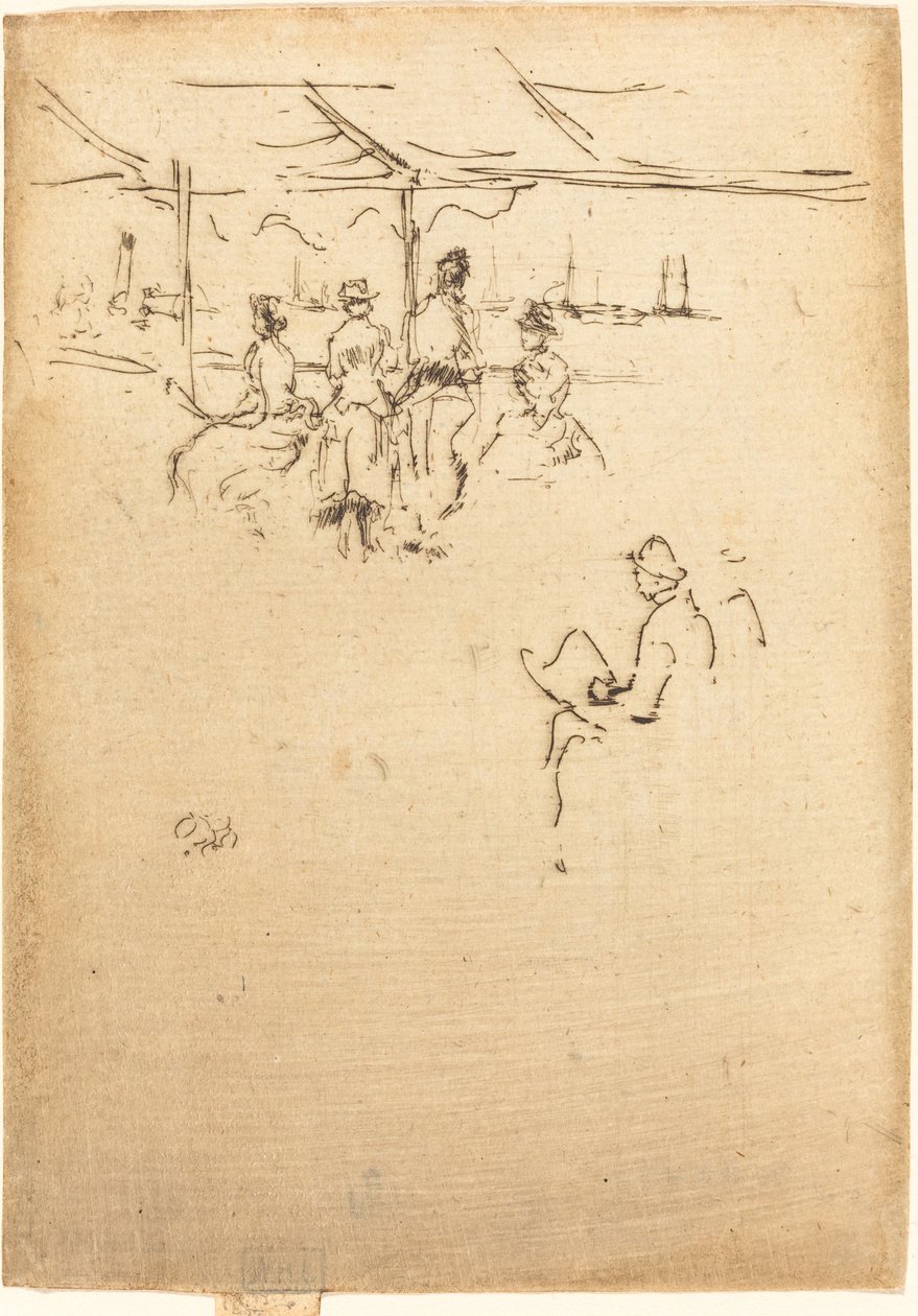 Ryde Molo autorstwa James Abbott McNeill Whistler