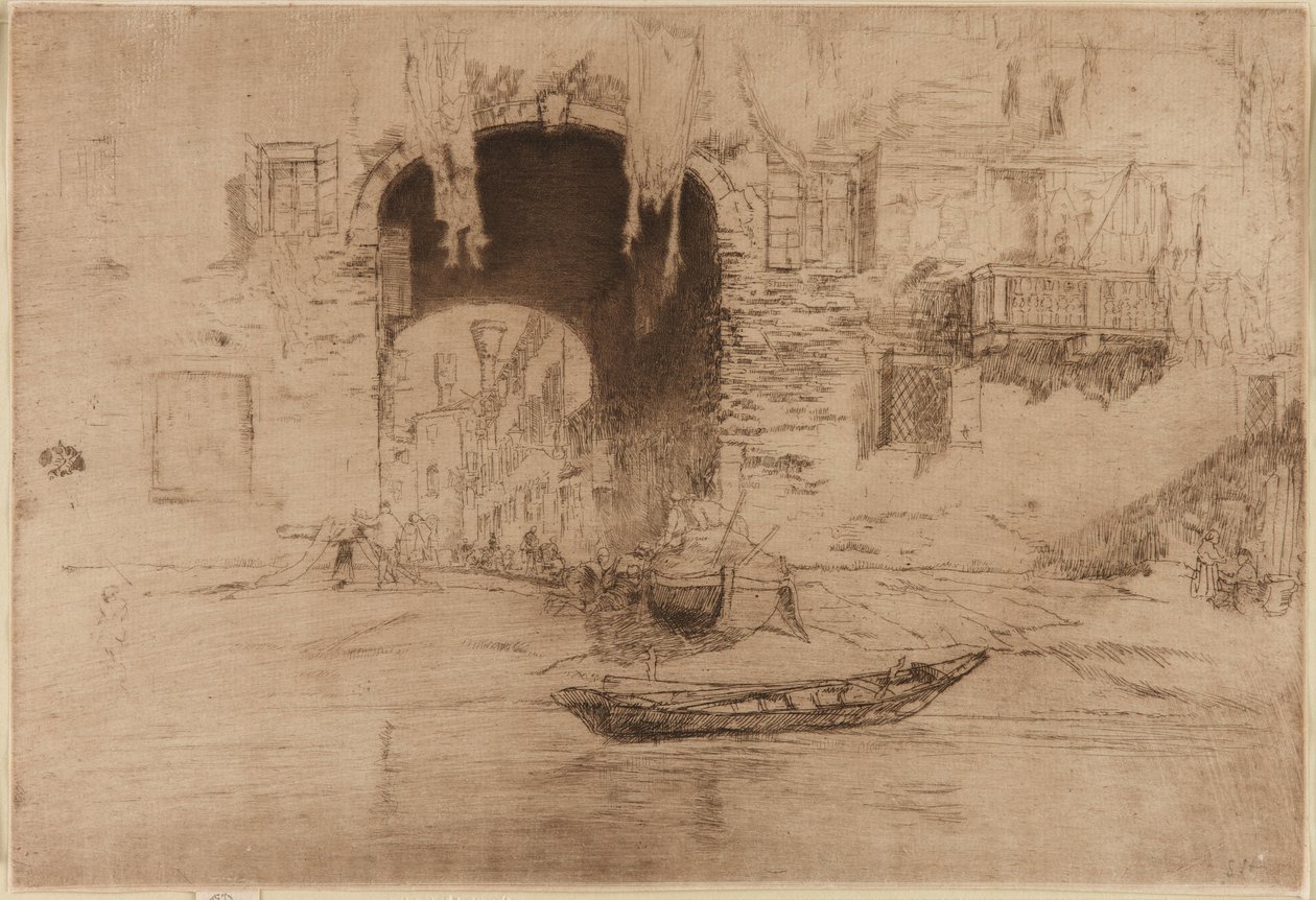 San Biagio autorstwa James Abbott McNeill Whistler