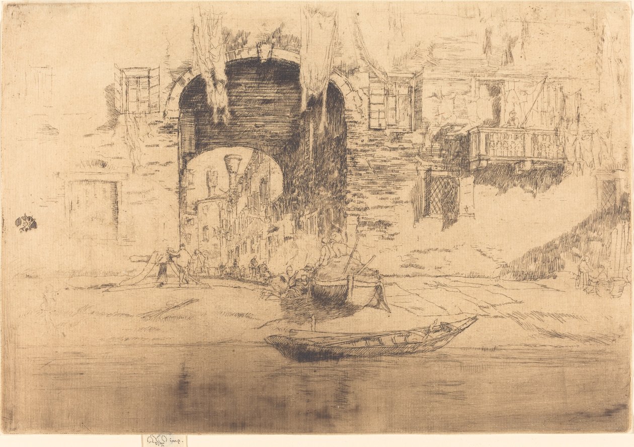 San Biagio autorstwa James Abbott McNeill Whistler