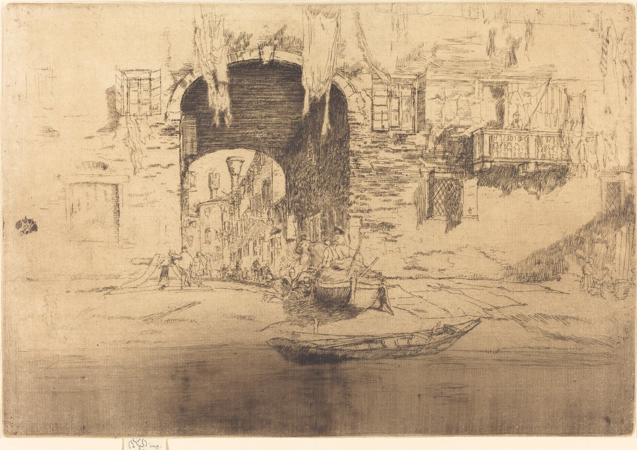 San Biagio autorstwa James Abbott McNeill Whistler