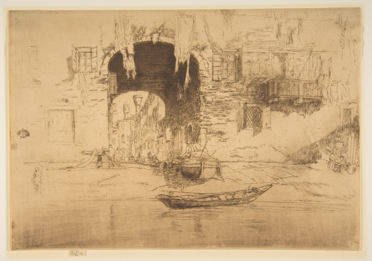 San Biagio autorstwa James McNeill Whistler