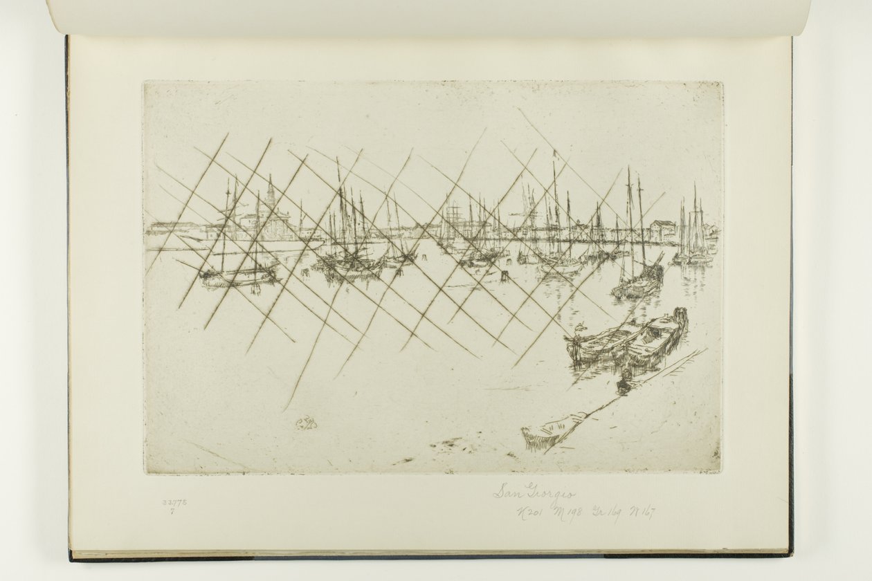 Święty Jerzy autorstwa James McNeill Whistler