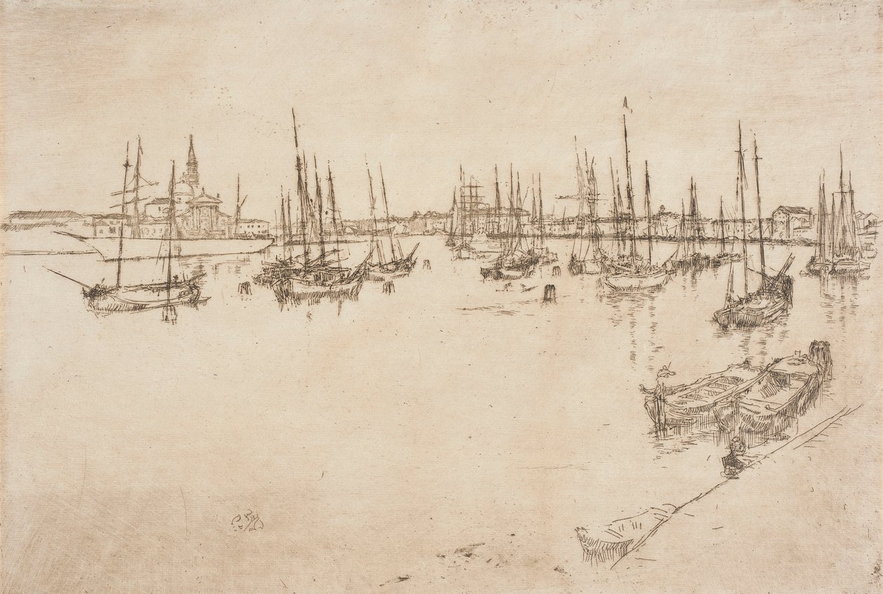 Święty Jerzy autorstwa James McNeill Whistler
