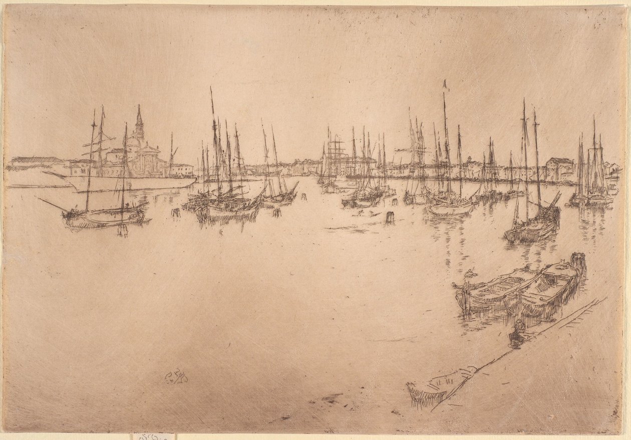 Święty Jerzy autorstwa James McNeill Whistler