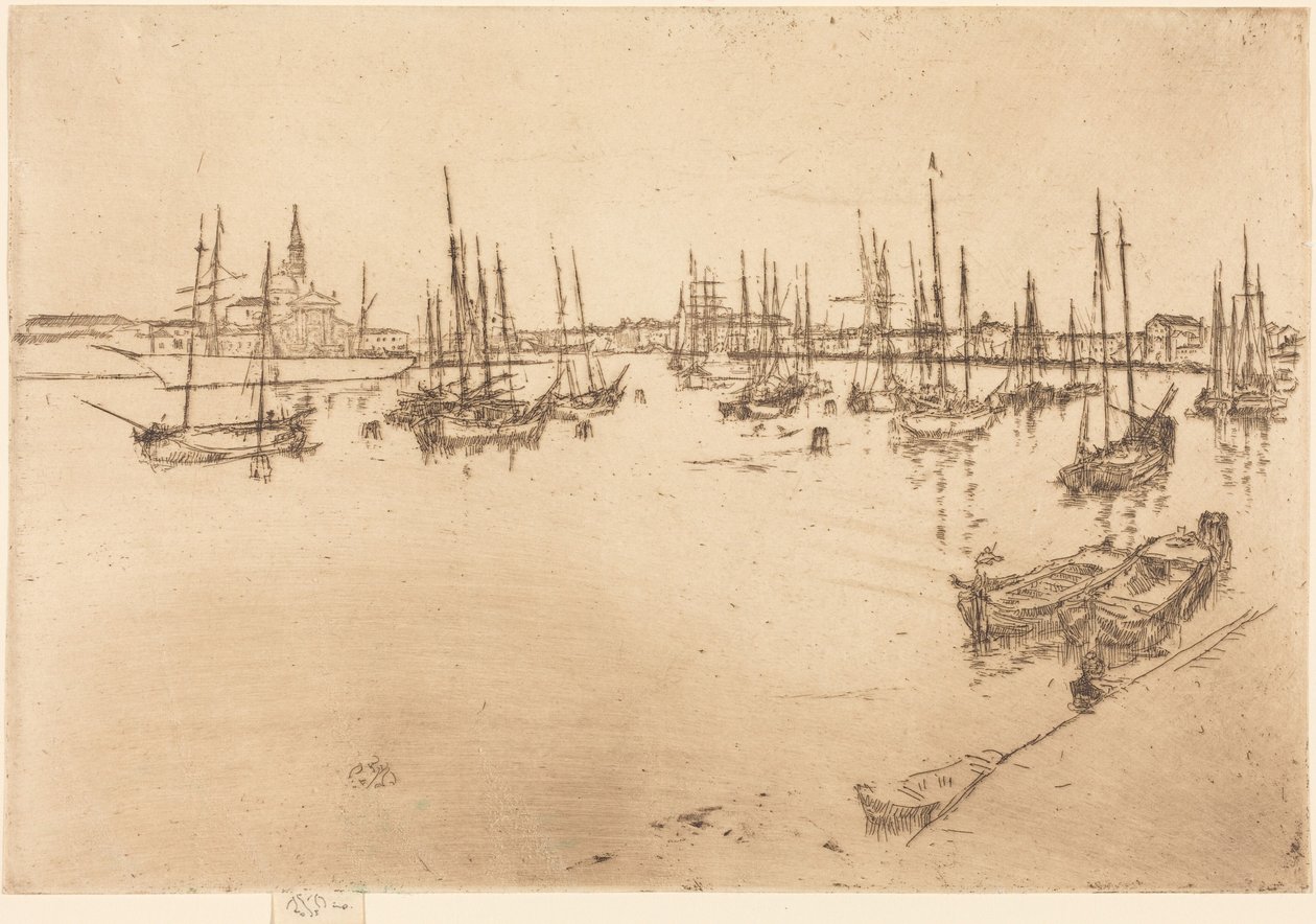 Święty Jerzy autorstwa James McNeill Whistler